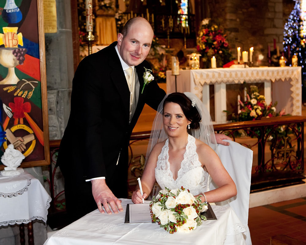 Brendan & Jen, Adare Church, Adare, Co. Limerick Brendan & Jen